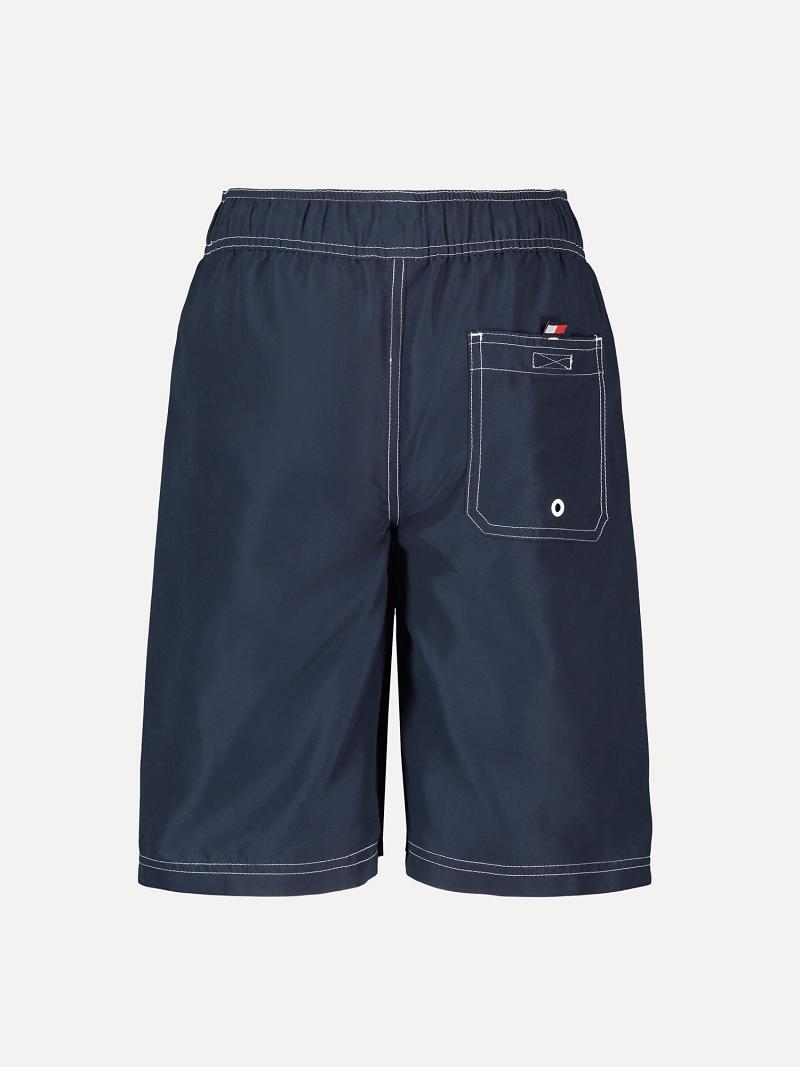 Fiú Tommy Hilfiger Little Hilfiger Trunk Úszóruhák Kék | HU 2232UZG